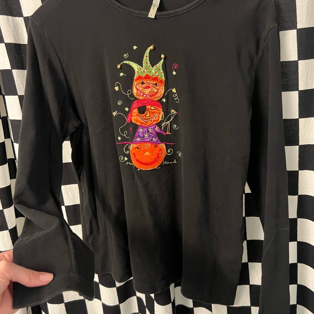 Women’s Pumpkin Halloween Top